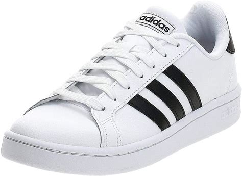 adidas turnschuhe weiss mit schwarzen streifen|Weiße adidas Sneaker für Damen online kaufen .